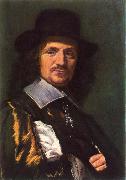 HALS, Frans Portrait of a Seated Man wrt oil painting